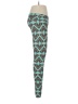 Lularoe Print Teal Leggings One size - photo 4