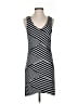 Hem & Thread Stripes Black Casual Dress Size S - photo 1