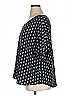 Chris & Carol 100% Polyester Black Short Sleeve Blouse Size 1X - photo 5
