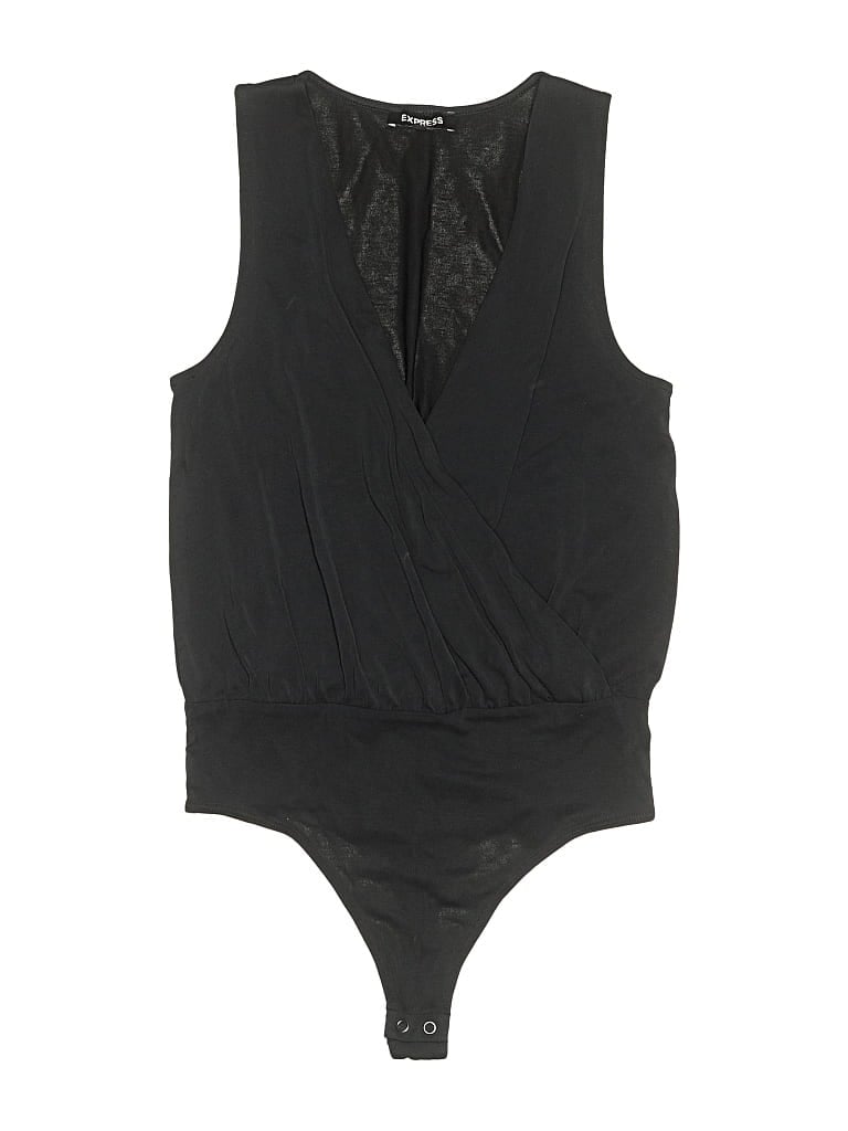 Pre-owned Express Bodysuit In Black