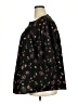 Lane Bryant 100% Polyester Floral Black 3/4 Sleeve Blouse Size 22 - photo 5