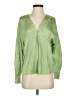 Vince. Green Long Sleeve Blouse Size XS - photo 1