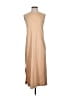 Everlane Solid Tan Casual Dress Size S - photo 1
