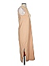 Everlane Solid Tan Casual Dress Size S - photo 4