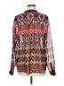 Assorted Brands 100% Polyester Brown Long Sleeve Blouse Size M - photo 2