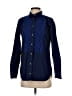 J.Crew 100% Cotton Paisley Blue Long Sleeve Button-Down Shirt Size 2 - photo 1