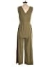 Everlane 100% Triacetate Solid Green Jumpsuit Size 2 - photo 2