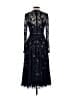 Mac Duggal 100% Polyester Blue Cocktail Dress Size 2 - photo 2