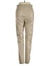 Zara Solid Tan Faux Leather Pants Size S - photo 2