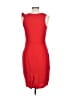 Eva Franco 100% Polyester Red Cocktail Dress Size 10 - photo 2