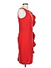Eva Franco 100% Polyester Red Cocktail Dress Size 10 - photo 4