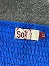 SO 100% Polyester Solid Blue Casual Dress Size XL - photo 7