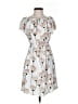 Wilfred 100% Polyester Print White Cocktail Dress Size XS - photo 1