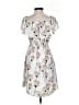 Wilfred 100% Polyester Print White Cocktail Dress Size XS - photo 2