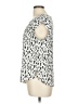 Alice Blue 100% Polyester Silver Short Sleeve Blouse Size M - photo 5