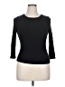 Apostrophe Black 3/4 Sleeve Top Size XL - photo 1