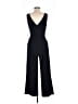 Crystal Sky Solid Black Jumpsuit Size 6 - photo 2