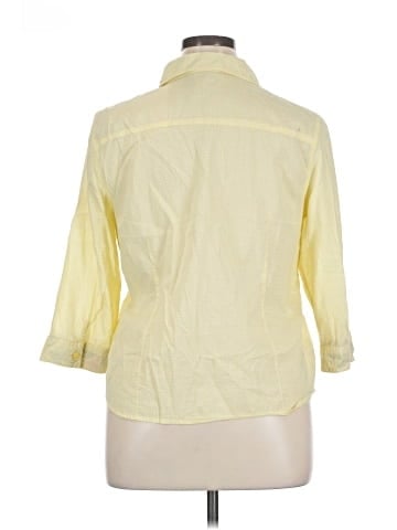 Rebecca Malone 3/4 Sleeve Button-Down Shirt (view 2)