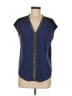 Rock & Republic 100% Polyester Blue Sleeveless Blouse Size XS - photo 1