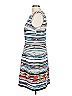 AGB Graphic Blue Cocktail Dress Size 12 - photo 5