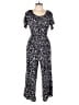 Kindred 100% Rayon Stars Blue Jumpsuit Size M - photo 1