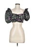 Zara Green Short Sleeve Blouse Size M - photo 1