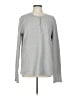 Denim Forum Gray Long Sleeve Henley Size L - photo 1