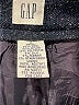 Gap Tweed Black Casual Skirt Size 4 - photo 4