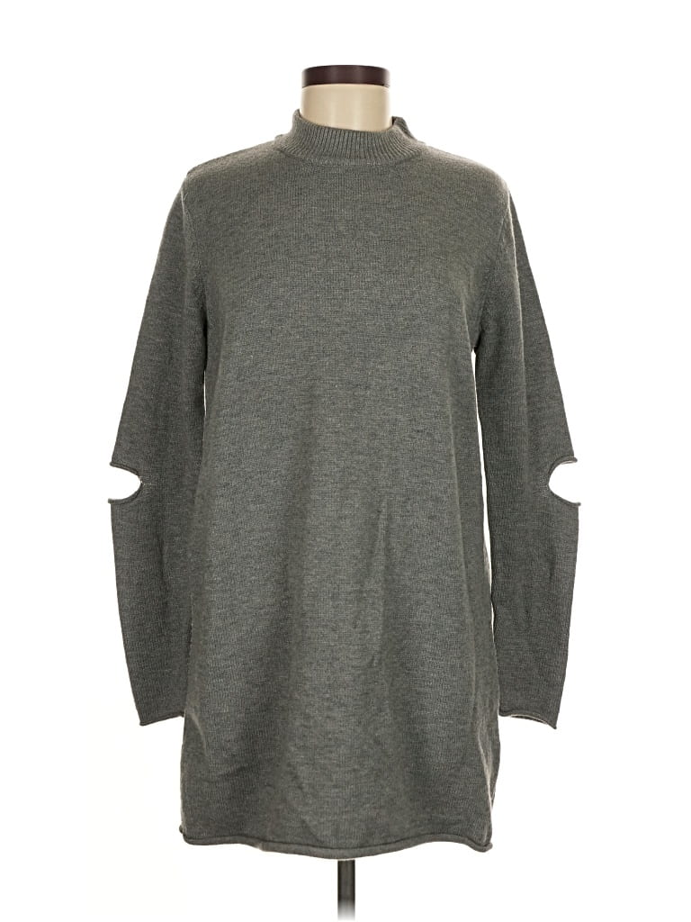 Pre-owned Love Token Casual Dress In Gray
