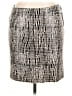 W by Worth 100% Polyester Graphic Silver Formal Skirt Size 14 - photo 1