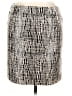 W by Worth 100% Polyester Graphic Silver Formal Skirt Size 14 - photo 2
