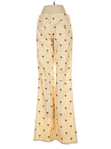 Alice + Olivia Yellow Casual Pants Size 4