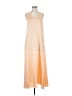 Rosetta Getty 100% Polyester Orange Tan Casual Dress Size 4 - photo 1