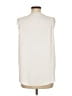 HARHAY Ivory Sleeveless Blouse Size M - photo 2