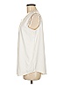 HARHAY Ivory Sleeveless Blouse Size M - photo 5