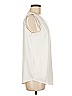 HARHAY Ivory Sleeveless Blouse Size M - photo 4