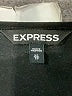 Express Solid Black Casual Dress Size XS - photo 7