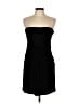 Zara 100% Polyester Solid Black Cocktail Dress Size L - photo 1
