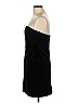 Zara 100% Polyester Solid Black Cocktail Dress Size L - photo 5