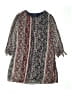Ally B 100% Polyester Paisley Burgundy Dress Size 16 - photo 1