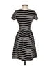Peter Som Stripes Black Casual Dress Size XS - photo 2