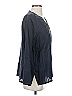 Lands' End Blue 3/4 Sleeve Blouse Size S - photo 4