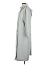 Gallery 100% Polyester Gray Trenchcoat Size 4 (petite) - photo 5