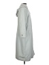 Gallery 100% Polyester Gray Trenchcoat Size 4 (petite) - photo 4