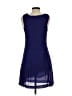 Baraschi Blue Cocktail Dress Size 4 - photo 2