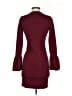 Cable Stitch Burgundy Cardigan Size S - photo 2