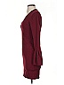 Cable Stitch Burgundy Cardigan Size S - photo 5