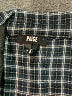Paige Plaid Gray Blue Long Sleeve Button-Down Shirt Size S - photo 7