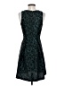 Ann Taylor LOFT Argyle Teal Cocktail Dress Size 0 - photo 2