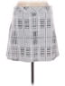 Express Houndstooth Gray Casual Skirt Size L - photo 2